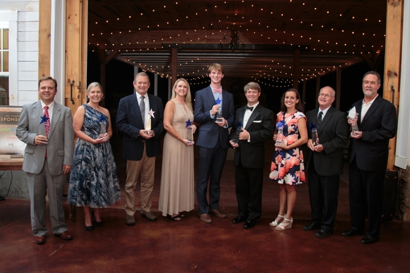 (Pictured from left to right): Steve Hartline, Alisha Fox, Kenny Archer, Julie Ladd, Noah Graybeal, Seth Sumner, Brittany Katz, Rick Norton, Dr. John Jaggers. Not pictured: Andrea Boddeker